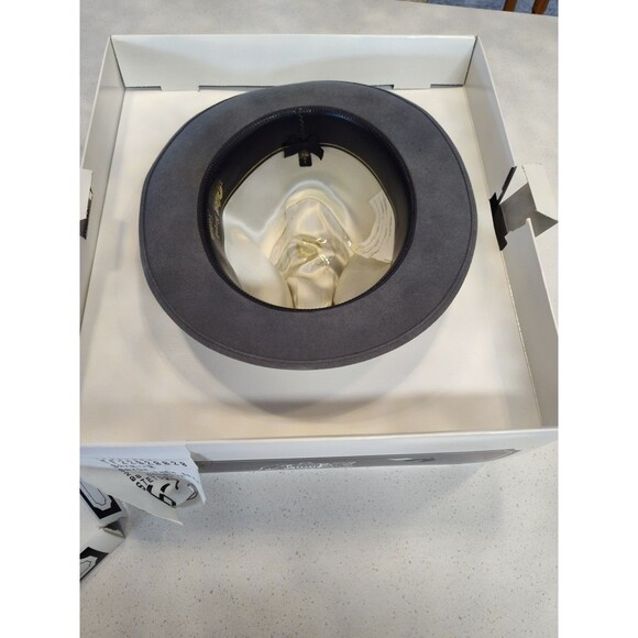 Stetson RY02 Saxon 2 Inch Brim 302 Caribou Hat 08 Cordova Size 7 - Picture 13 of 15